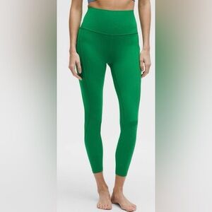 Lululemon Athletica NWT 25” Align Leggings Raceway Green